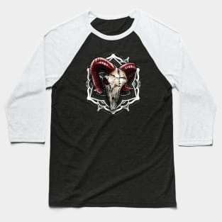 Ram Skull Baseball T-Shirt